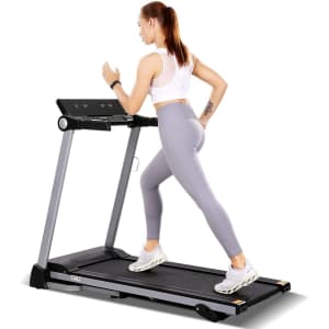 Maxkare Foldable Electric Treadmill for $180 Maxkare Foldable Electric Treadmill for $180
