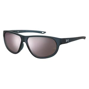 Under Armour Women's UA Intensity Oval Sunglasses, Blue, 59mm, 12mm for $58
