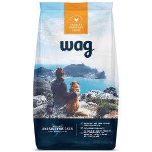 Amazon Brand Wag Dry Dog Food 30-lb. Bag for $19 via Subscribe & Save Amazon Brand Wag Dry Dog Food 30-lb. Bag for $19 via Subscribe & Save
