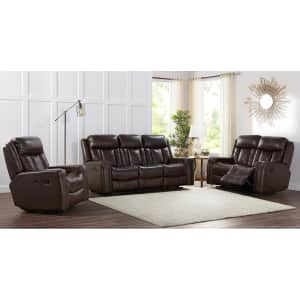 member s mark macey leather recliner