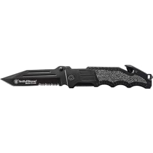 Smith & Wesson Border Guard 10" Folding Tanto Knife for $25