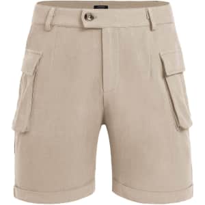 Coofandy Men's Casual Shorts for $8