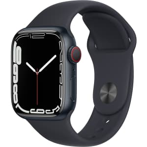 Apple Watch Series 7 GPS + Cellular 45mm Smart Watch for $320