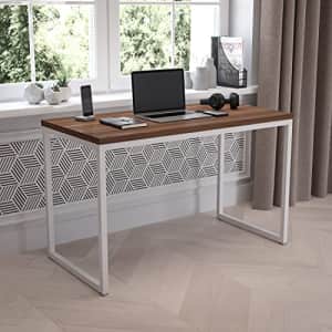 Flash Furniture Tiverton Industrial Modern Desk - Commercial Grade Office Computer Desk and Home for $105