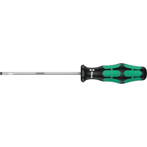 Wera Screwdriver, Slotted, 5/32x6 In, Round for $21