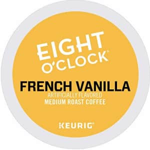 Eight O'Clock Coffee French Vanilla, Single-Serve Keurig K-Cup Pods, Flavored Medium Roast Coffee, for $80 Eight O'Clock Coffee French Vanilla, Single-Serve Keurig K-Cup Pods, Flavored Medium Roast Coffee, for $80