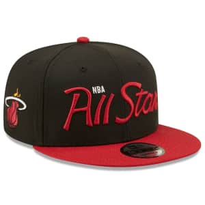 Fanatics Miami Heat New Era 2022 NBA All-Star Game Script 9FIFTY Snapback Adjustable Hat for $18