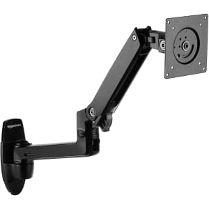 AmazonBasics Premium Wall-Mount Monitor and TV Arm Stand for $109 AmazonBasics Premium Wall-Mount Monitor and TV Arm Stand for $109