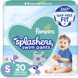 Pampers Splashers Swim Pants 20-Pack for $6 Pampers Splashers Swim Pants 20-Pack for $6