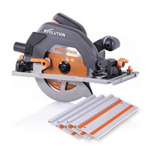 Evolution Power Tools R185CCSX 7-1/4" Multi-Material Circular Track Saw Kit w/ 40" Track for $145 Evolution Power Tools R185CCSX 7-1/4" Multi-Material Circular Track Saw Kit w/ 40" Track for $145