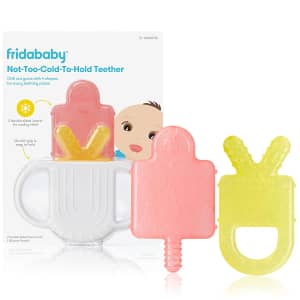 FridaBaby Not-Too-Cold-to-Hold Teether for $10