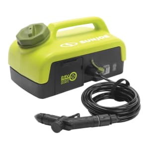 Sun Joe 24V iON+ Cordless Portable 2.5-Gallon Spray Washer Kit for $42