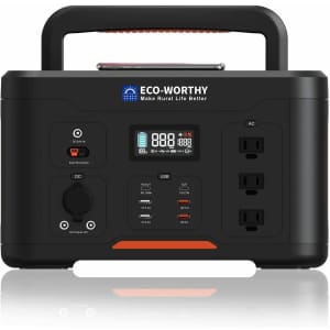 Eco-Worthy 1,000WH Portable Power Station for $429