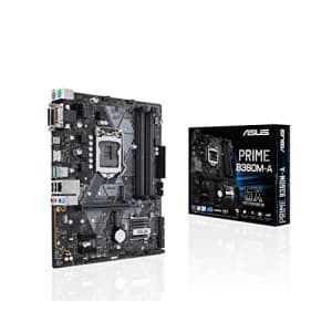 ASUS PRIME B360M-A (300 Series) Intel LGA-1151 mATX Motherboard with Aura Sync RGB header, DDR4 for $80