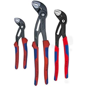 Knipex 3-Piece Multi-Component Cobra Pliers Set for $95