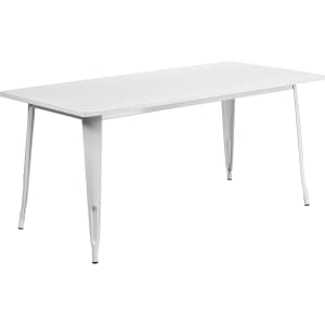 Flash Furniture 63" Commercial Grade Metal Table for $280