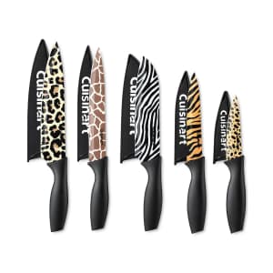 Cuisinart 10-Piece Animal Print Knife Set for $25 Cuisinart 10-Piece Animal Print Knife Set for $25