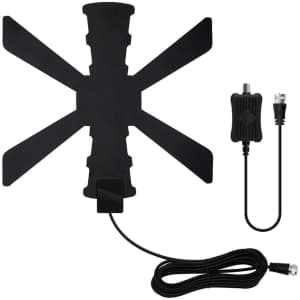 Before Amplified HD Indoor Digital Antenna for $18 Before Amplified HD Indoor Digital Antenna for $18