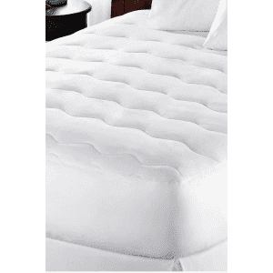 Kathy Ireland Queen Waterproof Microfiber Mattress Pad for $19 Kathy Ireland Queen Waterproof Microfiber Mattress Pad for $19