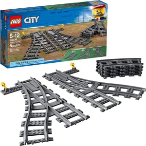 LEGO City Switch Tracks 8-Pack for $13