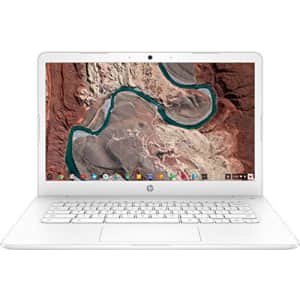 Newest HP 14-inch Chromebook HD SVA (1366 x 768) Touchscreen, Intel Dual Core Celeron N3350 1.1GHz, for $380 Newest HP 14-inch Chromebook HD SVA (1366 x 768) Touchscreen, Intel Dual Core Celeron N3350 1.1GHz, for $380