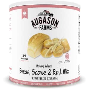 Augason 4-lb. Honey White Bread Scone & Roll Mix for $11