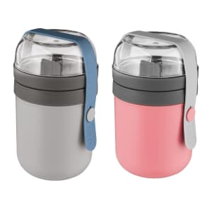 BergHOFF International Leo 2-Piece Dual Lunch Box Kit for $30 BergHOFF International Leo 2-Piece Dual Lunch Box Kit for $30
