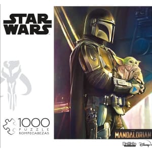 Buffalo Games Star Wars The Mandalorian 1,000-Piece Jigsaw Puzzle for $5