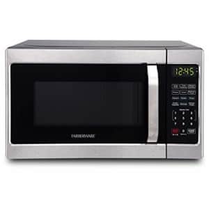 Farberware Classic FMO07AHTBKJ 0.7 Cu. Ft. 700-Watt Microwave Oven with LED Lighting, Brushed for $72 Farberware Classic FMO07AHTBKJ 0.7 Cu. Ft. 700-Watt Microwave Oven with LED Lighting, Brushed for $72