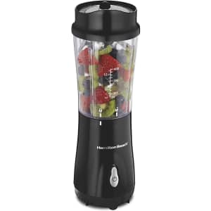 Hamilton Beach Personal Blender with 14-oz. Travel Cup and Lid for $15