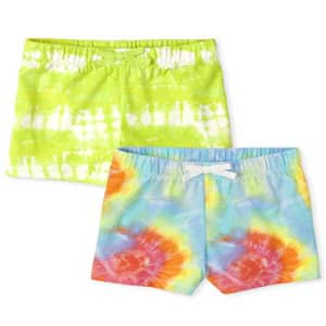 The Children's Place Girls Print Shorts 2-Pack, NEON Sweet Lime, XX-Large for $6 The Children's Place Girls Print Shorts 2-Pack, NEON Sweet Lime, XX-Large for $6