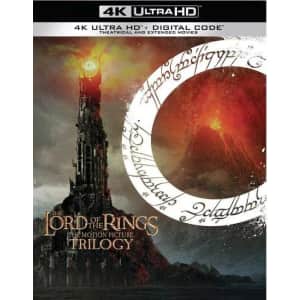 The Lord of the Rings: The Motion Picture Trilogy Extended + Theatrical Eds. in 4K Ultra HD for $60 The Lord of the Rings: The Motion Picture Trilogy Extended + Theatrical Eds. in 4K Ultra HD for $60