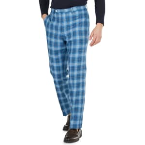 Lauren Ralph Lauren Men's Classic-Fit Plaid Dress Pants for $28 Lauren Ralph Lauren Men's Classic-Fit Plaid Dress Pants for $28