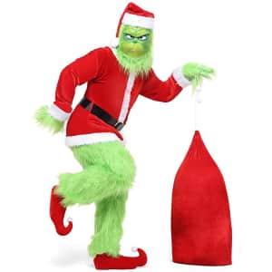 Kaluoer Green Christmas Thief Costume for $80 Kaluoer Green Christmas Thief Costume for $80