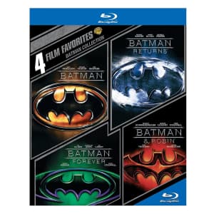 Batman 4-Film Collection on Blu-ray for $10