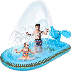 Desuccus Kids' 3-in-1 Inflatable Pool for $20 Desuccus Kids' 3-in-1 Inflatable Pool for $20