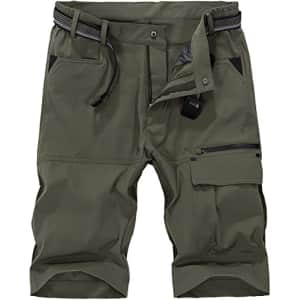 Vcansion Men's Quick Dry Shorts for $15
