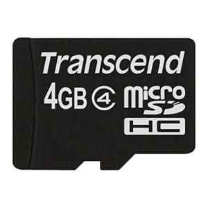 Transcend MicroSD 4GB Memory for $25 Transcend MicroSD 4GB Memory for $25