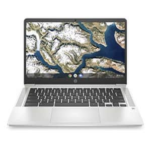 HP Chromebook 14a-na0024nr Laptop, Intel Celeron N4020, Intel UHD Graphics 600, 4 GB RAM, Internal for $240