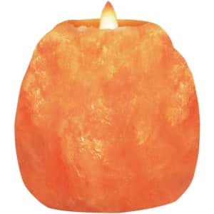 Himalayan Salt Candle Holder for $4 Himalayan Salt Candle Holder for $4