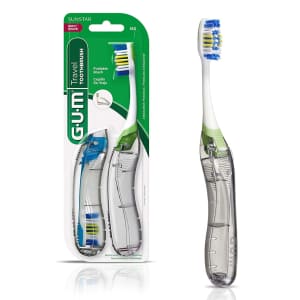 GUM Travel Toothbrush 2-Pack for $1.67 w/ Sub & Save GUM Travel Toothbrush 2-Pack for $1.67 w/ Sub & Save