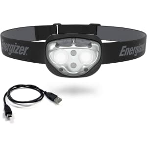 Energizer Rechargeable LED Headlamp for $11