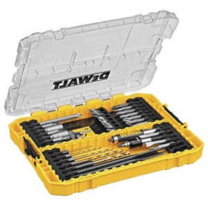 DEWALT Drill Bit Set / Screwdriver Set, Rapid Load, Magnetic, 35-Piece (DWAMF1235RL), Yellow for $30