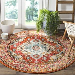Safavieh Monaco Collection MNC243H Boho Chic Medallion Distressed Non-Shedding Stain Resistant for $53 Safavieh Monaco Collection MNC243H Boho Chic Medallion Distressed Non-Shedding Stain Resistant for $53