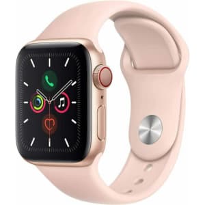 Apple Watch Series 5 GPS + Cellular 40mm Smartwatch for $174