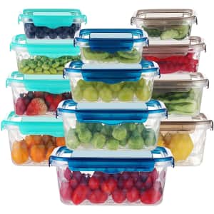 Dusasa 24-Piece Food Storage Container Set for $18 Dusasa 24-Piece Food Storage Container Set for $18