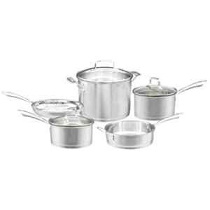 Cuisinart 8-Piece Professional Stainless Cookware Set for $100 Cuisinart 8-Piece Professional Stainless Cookware Set for $100