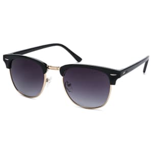 Clubmaster Unisex Classic Polarized Sunglasses for $17