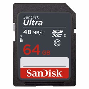 SanDisk Ultra 64GB SDXC UHS-I Class 10 48MB's Memory Card for $17