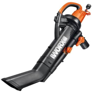 Worx Trivac 12A 3-in-1 Electric Blower/Mulcher/Vacuum for $66